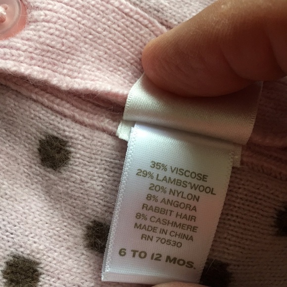 JANIE & Jack Reversible Polka Dots Winter Dress. P/A853/150 - Picture 9 of 9